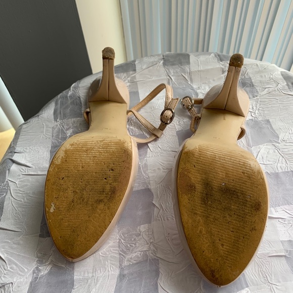 Guess hi heels nude strapey sandals - Picture 3 of 3